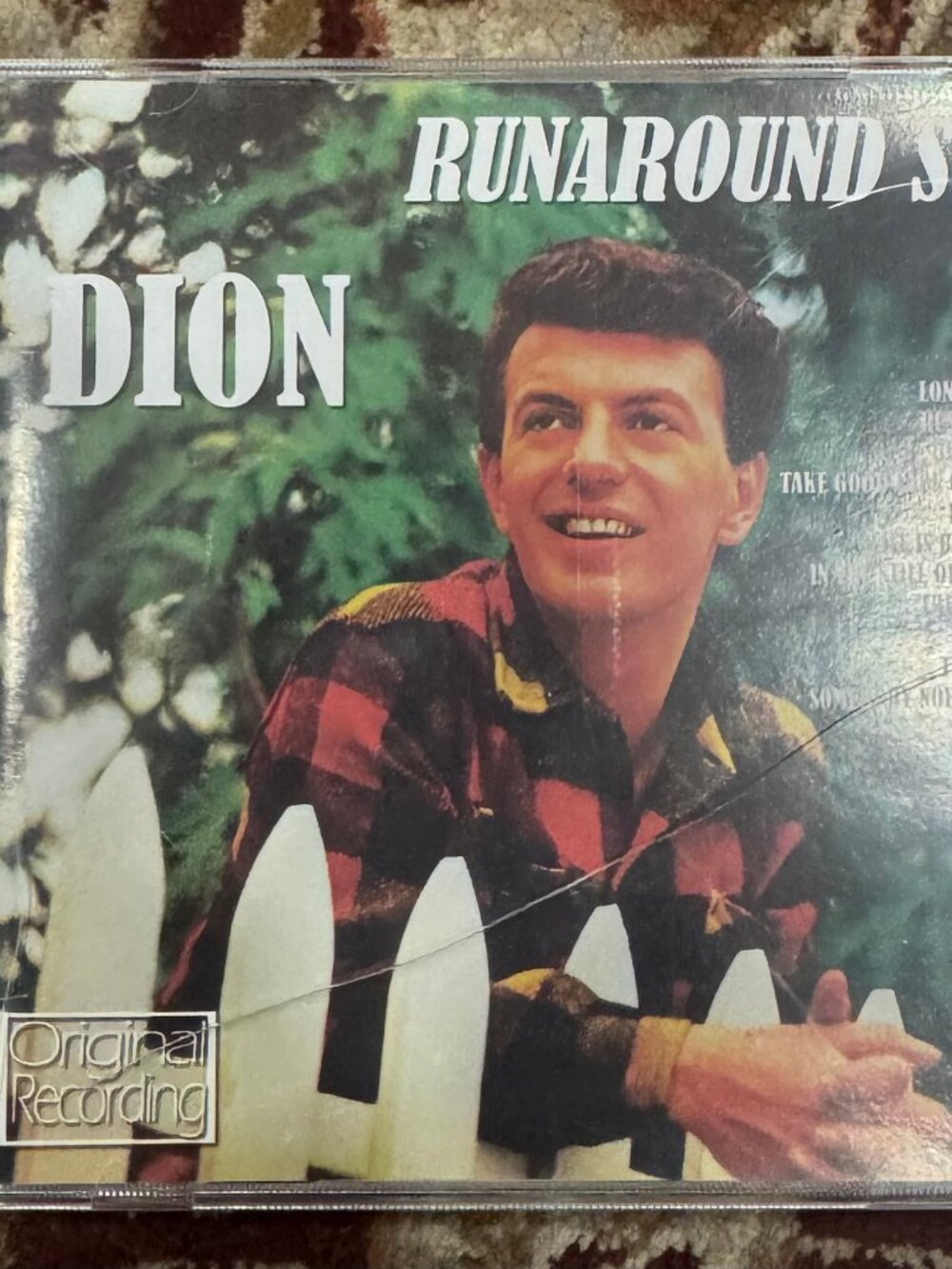 Dion Runaround Sue CD – Classic Oldies Hits & The Wanderer 🎶 (1961) 2012 Reissu